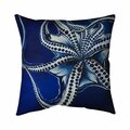Begin Home Decor 26 x 26 in. Dancing Octopus-Double Sided Print Indoor Pillow 5541-2626-AN336